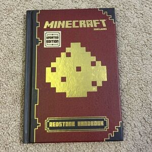Minecraft Redstone Guide - Updated Edition in Red and Gold